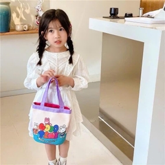 Túi Vải Cầm Tay In Họa Tiết Hoạt Hình 24*13*21cm 15577