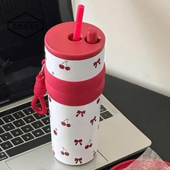 Ly Giữ Nhiệt Nắp Nhựa 710Ml Có Quai Xách 15325