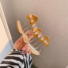 Kẹp Tóc Nhựa 3 Tim Thời Trang 8906