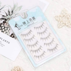 Hộp 5 Cặp Mi Giả Gân Trong Tự Nhiên Boutique Eyelash 15333