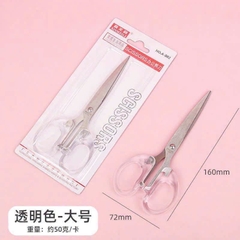 Kéo Cắt Đa Năng Cán Trong Suốt Scissors 17859