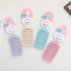 Lược Chải Tóc Massage Da Đầu Kiểu Vòm Cong Cute 16865