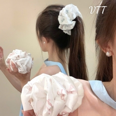 Kẹp Chuối Dọc Vải Hoạt Tiết Đủ Mẫu Kiểu Càng Cua Đuôi Ngựa 17352