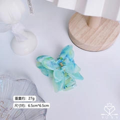 Kẹp Tóc Bướm Màu Xà Cừ 6.5*6.5cm Thời Trang 12822