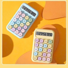 Máy Tính Cầm Tay Màu Pastel 20 Bàn Phím Kèm Pin 15494