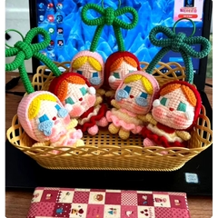 Móc Khóa Len Đủ Mẫu 15441