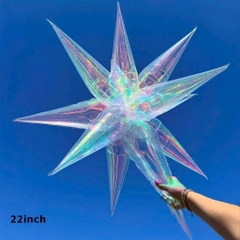 BÓNG KIẾNG TIM SAO TRÒN HOLOGRAM 17652