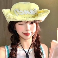 Mũ Nón Bucket Jean Loang Tua Rua TIAMO 17479