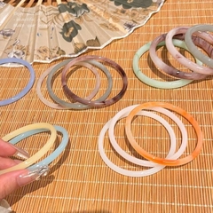 Vòng Cong Mã Não Giả Đá Thời Trang- Dày 15566