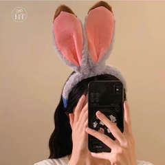 Cài Tóc Tai Thỏ Cam Judy Cute 16601