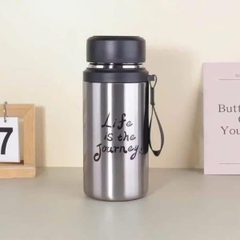 Bình Giữ Nhiệt Life Is The Journey 1000ml Kèm Dây Vải 17563