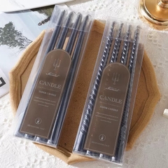 Hộp 4 Cây Nến Sáp Kiểu Châu Âu 2.2*30cm Taper Candle 16510