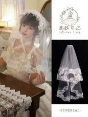 Khăn Voan Cô Dâu Trùm Đầu 1,5m 17465