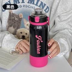 Bình Giữ Nhiệt Fashion Quai Xách Nút Bật 540ML 17331