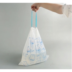 Cuộn 50 Túi Rác Dây Rút Hình Thỏ 13604