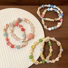 Hộp Nhựa Mặt Nilong Vòng Tay Chuỗi Hạt Đục Thời Trang 15598