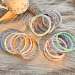 Vòng Cong Mã Não Giả Đá Thời Trang- Dày 15566