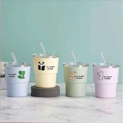 Ly Thuỷ Tinh Bọc Nhựa ANIMAL FRIENDS 17648