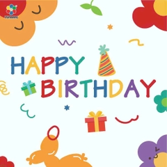 Background Phông Nền Nhựa 60*60 Trang Trí Sinh Nhật 15384