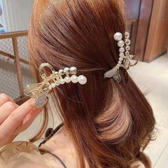 Kẹp Tóc Sắt 1 Bên Đuôi Cá Thời Trang 9047