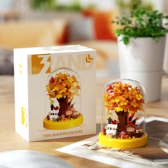 Mô Hình Lego 3D Lắp Ráp Hoa Lồng Kính 3RAND 16298