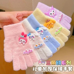 Găng Tay Len Giữ Ấm Cho Bé Hoạt Hình Đủ Mẫu 16461