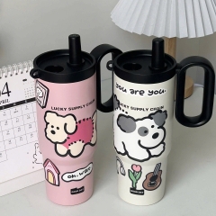 Bình Nước Giữ Nhiệt Quai Cầm Lucky Chain 720ML 15506