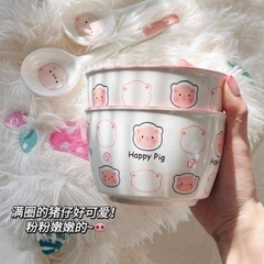 Chén / Tô Sứ Hoạt Hình Đủ Mẫu Kèm Muỗng 15503