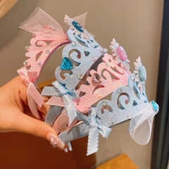 Cài Tóc Vương Miệng Vải Nỉ Elsa 15517