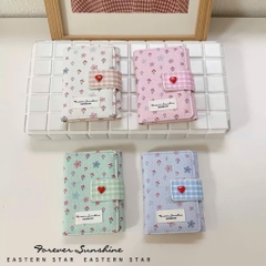 Ví Đựng Tiền Dạng Gấp Gọn Hoa Nhí Sunshine Nút Gài 17488