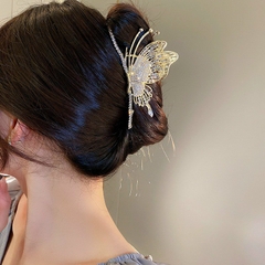 Kẹp Tóc Sắt Hồ Điệp Đính Đá Thời Trang 8707