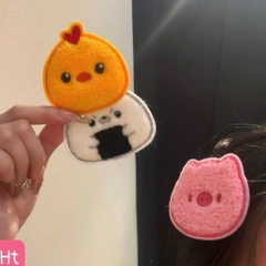 Miếng Dán Mái Định Hình Tóc Thú Cute 17356