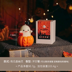 Nến Thơm Bé Ma Và Bí Ngô Halloween Siêu Thơm 16070