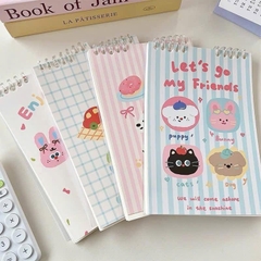 Sổ Lò Xo A5 Lật Dọc Hoạ Tiết Hoạt Hình 16248