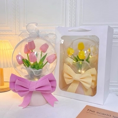 Bóng Nhựa Mika Làm Bó Hoa Cầm Tay 17403