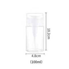 Bình Chiết Tẩy Trang/TToner Có Nút Nhấn - 100ml 11cm 17708