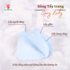 Túi Bông Tẩy Trang 40 Miếng SEXY LADY 16417