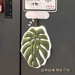 Khăn Lau Tay Hình Chiếc Lá Cute 16956