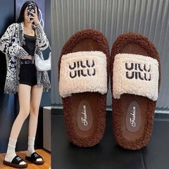 Dép Lông Xù Min Min Đi Trong Nhà 16694