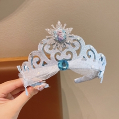 Cài Tóc Vương Miệng Vải Nỉ Elsa 15517