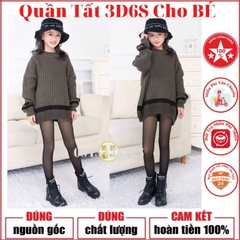 Quần Tất Da 3D BEAUTIFUL Cho Bé 3-12 Tuổi 16598