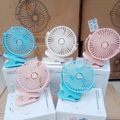 Quạt Kẹp Bàn Mini Màu Trơn Strong Wind 17598