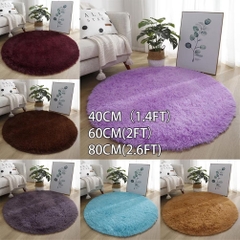 Thảm Lông Xù Mịn Tròn 80*80cm 16667