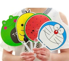 Quạt Nhựa Cầm Tay Hoạt Hình Cute Nhiều Đủ Mẫu 551 1311 3595
