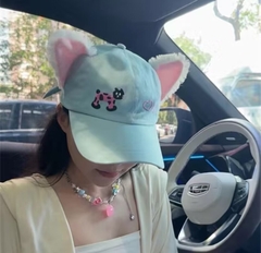 Mũ Lưỡi Trai Tai Mèo Phong Cách Hàn Quốc 15724