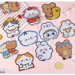 Quạt Nhựa Cầm Tay Hoạt Hình Cute Nhiều Đủ Mẫu 551 1311 3595