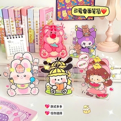 Ống Đựng Bút Trong Suốt Cute 9cm 11720