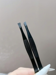 Set 2 Nhíp Nhổ Lông XINLILAI Ko Gỉ Đầu Bằng/ Xéo 13966