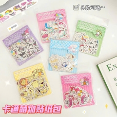 Set 100 Sticker Hoạt Hình Sanrio Cute 13962