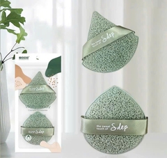 Set 2 Mút Rửa Mặt Bọt Biển Hình Giọt Nước 13956